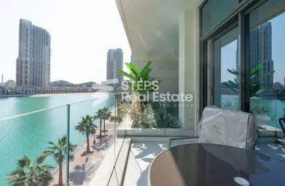 Apartment - 1 Bedroom - 2 Bathrooms for rent in Crystal Residence - Gewan Island - The Pearl Island - Doha