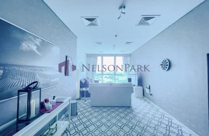 Apartment - 1 Bedroom - 2 Bathrooms for rent in Zig Zag Tower B - Zig Zag Towers - West Bay - Doha