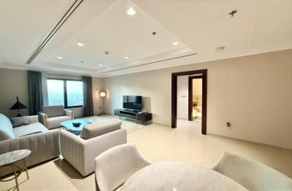 Apartment - 1 Bedroom - 2 Bathrooms for rent in La Croisette - Porto Arabia - The Pearl Island - Doha