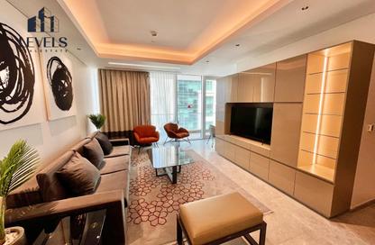 Apartment - 2 Bedrooms - 3 Bathrooms for rent in Lusail Marina Heights - Marina District - Lusail
