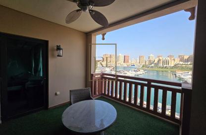 Townhouse - 1 Bedroom - 2 Bathrooms for rent in Porto Arabia Townhouses - Porto Arabia - The Pearl Island - Doha