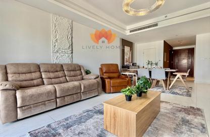 Apartment - 2 Bedrooms - 4 Bathrooms for rent in Crystal Residence - Gewan Island - The Pearl Island - Doha