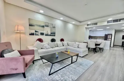 Apartment - 2 Bedrooms - 3 Bathrooms for rent in Rivan Building - Al Erkyah City - Lusail