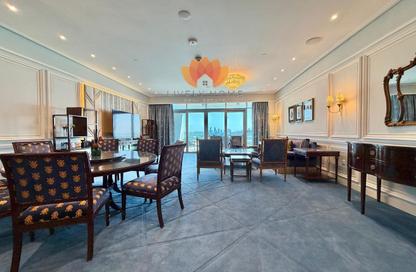 Apartment - 3 Bedrooms - 5 Bathrooms for rent in Seef Lusail Tower 1 - Seef Lusail - Lusail City - Lusail