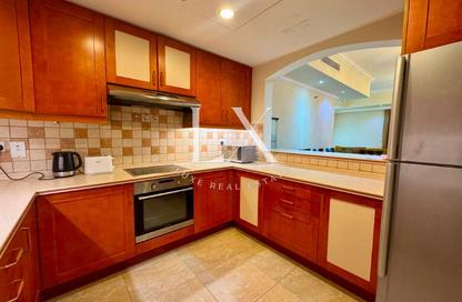 Apartment - 1 Bedroom - 2 Bathrooms for rent in East Porto Drive - Porto Arabia - The Pearl Island - Doha