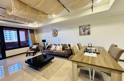 Apartment - 1 Bedroom - 2 Bathrooms for rent in East Porto Drive - Porto Arabia - The Pearl Island - Doha Apartment - 1 Bedroom - 2 Bathrooms for rent in East Porto Drive - Porto Arabia - The Pearl Island - Doha