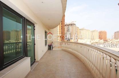 Apartment - 2 Bedrooms - 3 Bathrooms for rent in West Porto Drive - Porto Arabia - The Pearl Island - Doha Apartment - 2 Bedrooms - 3 Bathrooms for rent in West Porto Drive - Porto Arabia - The Pearl Island - Doha
