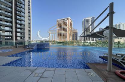 Apartment - 1 Bedroom - 2 Bathrooms for rent in Lusail Marina Heights - Marina District - Lusail