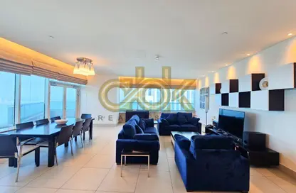 شقة - 3 غرف نوم - 4 حمامات للايجار في برج وست باي - الخليج الجنوبي - الخليج الغربي - الدوحة