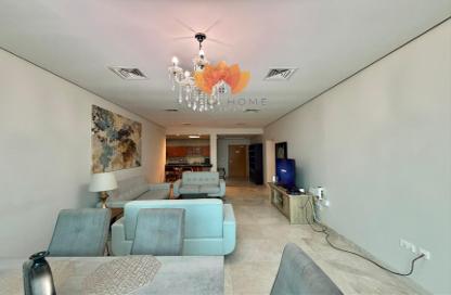 Apartment - 2 Bedrooms - 4 Bathrooms for rent in Zig Zag Tower B - Zig Zag Towers - West Bay - Doha
