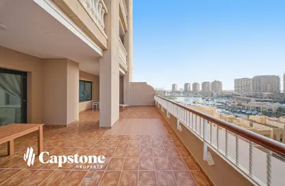 Apartment - 1 Bedroom - 2 Bathrooms for rent in Marina Gate - Porto Arabia - The Pearl Island - Doha