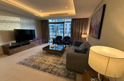 Apartment - 2 Bedrooms - 4 Bathrooms for rent in Abraj Bay - Abraj Quartiers - The Pearl Island - Doha
