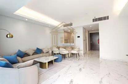 Apartment - 1 Bedroom - 2 Bathrooms for rent in Lusail Marina Heights - Marina District - Lusail