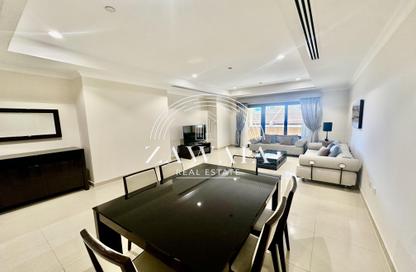 Apartment - 1 Bedroom - 2 Bathrooms for rent in West Porto Drive - Porto Arabia - The Pearl Island - Doha