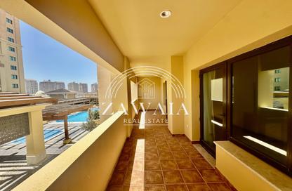 Apartment - 1 Bedroom - 2 Bathrooms for rent in West Porto Drive - Porto Arabia - The Pearl Island - Doha