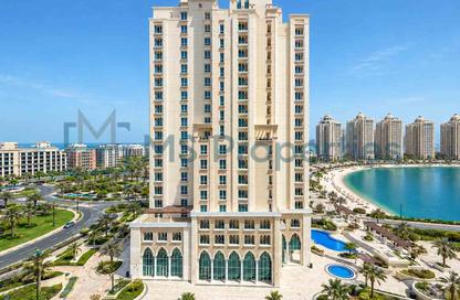 Apartment - 1 - 2 for rent in Viva East - Viva Bahriyah - The Pearl Island - Doha