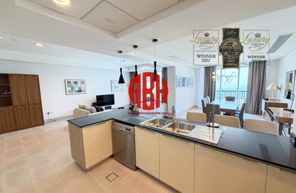 Apartment - 2 Bedrooms - 3 Bathrooms for rent in Viva West - Viva Bahriyah - The Pearl Island - Doha Apartment - 2 Bedrooms - 3 Bathrooms for rent in Viva West - Viva Bahriyah - The Pearl Island - Doha