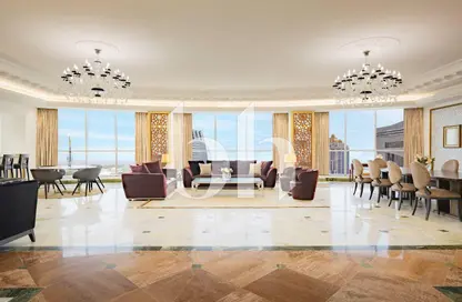 Apartment - 4 Bedrooms - 5 Bathrooms for rent in West Bay Tower - West Bay - West Bay - Doha