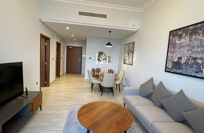 Apartment - 1 Bedroom - 2 Bathrooms for rent in Lusail Marina Heights - Marina District - Lusail