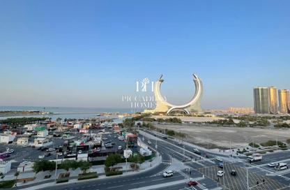Apartment - 1 Bedroom - 2 Bathrooms for rent in Lusail Marina Heights - Marina District - Lusail