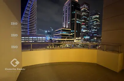 Apartment - 2 Bedrooms - 2 Bathrooms for rent in Lusail Marina Heights - Marina District - Lusail