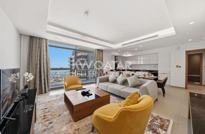 Apartment - 1 Bedroom - 2 Bathrooms for rent in Marina District - Lusail