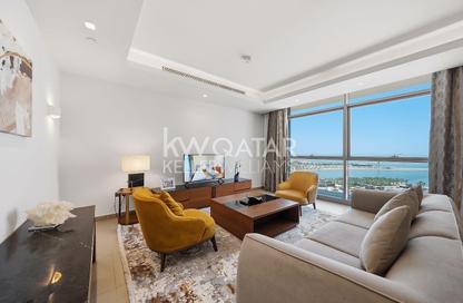 Apartment - 1 Bedroom - 2 Bathrooms for rent in Marina District - Lusail