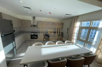 شقة - غرفة نوم - 2 حمامات للايجار في شقق جاردينو - جزيرة اللؤلؤة - الدوحة