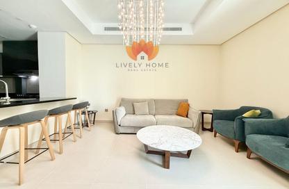 Apartment - 1 Bedroom - 2 Bathrooms for rent in Marina 9 Residences - Marina District - Lusail