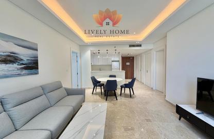 Apartment - 2 - 3 for rent in Lusail Marina Heights - Marina District - Lusail