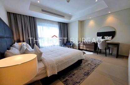 Apartment - 1 Bedroom - 2 Bathrooms for rent in Abraj Bay - Abraj Quartiers - The Pearl Island - Doha
