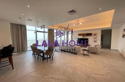 Penthouse - 4 Bedrooms - 6 Bathrooms for rent in Lusail Residence - Marina District - Lusail