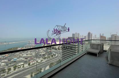 Penthouse - 4 Bedrooms - 6 Bathrooms for rent in Lusail Residence - Marina District - Lusail