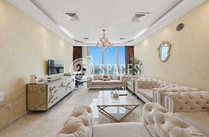 Apartment - 2 - 3 for rent in Zig Zag Tower A - Zig Zag Towers - West Bay - Doha