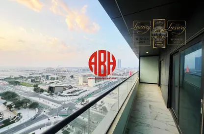 Apartment - 2 Bedrooms - 3 Bathrooms for rent in Lusail Marina Heights - Marina District - Lusail