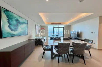 شقة - 2 غرف نوم - 4 حمامات للايجار في ابراج باي - منطقة الأبراج - جزيرة اللؤلؤة - الدوحة