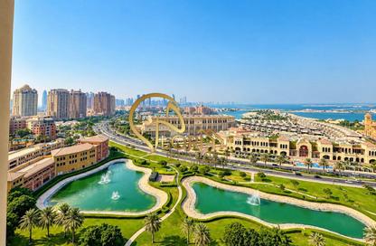 Apartment - 1 - 2 for rent in Viva East - Viva Bahriyah - The Pearl Island - Doha