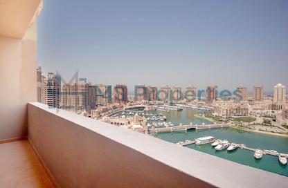 Apartment - 3 Bedrooms - 5 Bathrooms for rent in West Porto Drive - Porto Arabia - The Pearl Island - Doha Apartment - 3 Bedrooms - 5 Bathrooms for rent in West Porto Drive - Porto Arabia - The Pearl Island - Doha