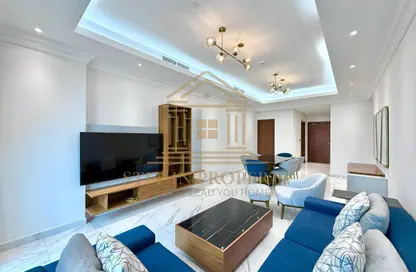 Apartment - 2 Bedrooms - 3 Bathrooms for rent in Floresta Gardens - Floresta Gardens - The Pearl Island - Doha