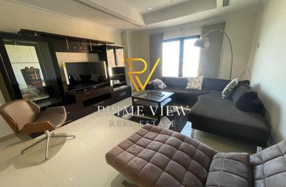 Apartment - 1 Bedroom - 2 Bathrooms for rent in East Porto Drive - Porto Arabia - The Pearl Island - Doha
