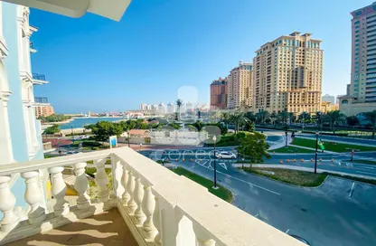 Apartment - 3 Bedrooms - 4 Bathrooms for rent in Carnaval - Qanat Quartier - The Pearl Island - Doha