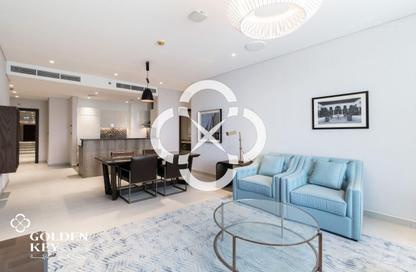 Apartment - 2 Bedrooms - 3 Bathrooms for rent in Lusail Marina Heights - Marina District - Lusail