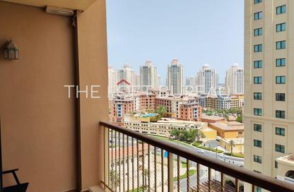 Apartment - 1 Bedroom - 2 Bathrooms for rent in Tower 19 - Porto Arabia - The Pearl Island - Doha