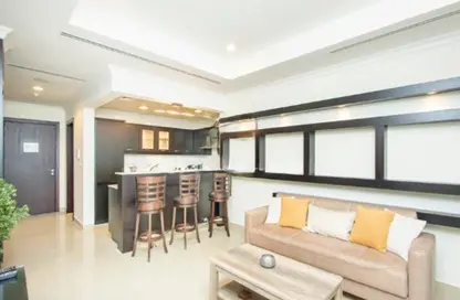 شقة - 1 حمام للايجار في طريق بورتو الشرقي - بورتو أرابيا - جزيرة اللؤلؤة - الدوحة