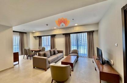 Apartment - 1 Bedroom - 2 Bathrooms for rent in Rivan Building - Al Erkyah City - Lusail