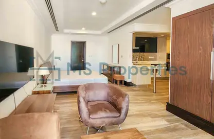 Apartment - Studio - 1 Bathroom for rent in Viva West - Viva Bahriyah - The Pearl Island - Doha