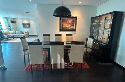 Apartment - 3 Bedrooms - 5 Bathrooms for rent in Zig Zag Tower A - Zig Zag Towers - West Bay - Doha