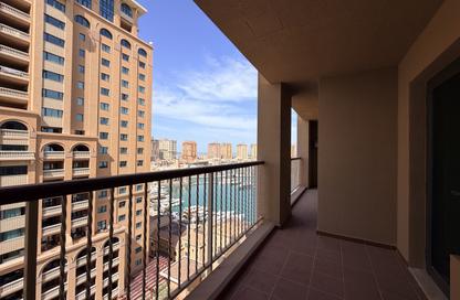 Apartment - 2 Bedrooms - 2 Bathrooms for rent in East Porto Drive - Porto Arabia - The Pearl Island - Doha