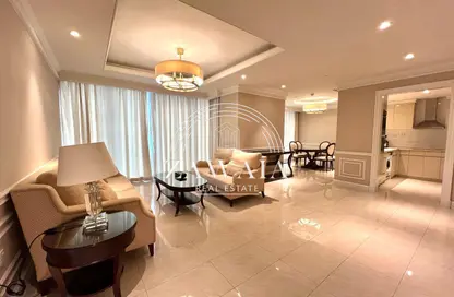 Hotel Apartments - 2 Bedrooms - 2 Bathrooms for rent in West Bay Tower - West Bay - West Bay - Doha
