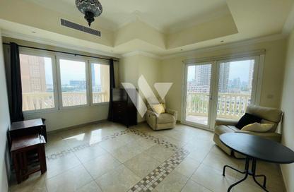 Apartment - 2 Bedrooms - 2 Bathrooms for rent in East Porto Drive - Porto Arabia - The Pearl Island - Doha